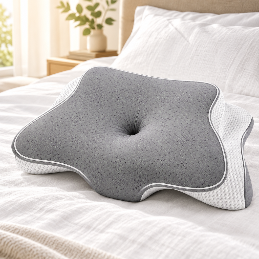 Almohada cervical nueva Nuvalma de espuma viscoelástica