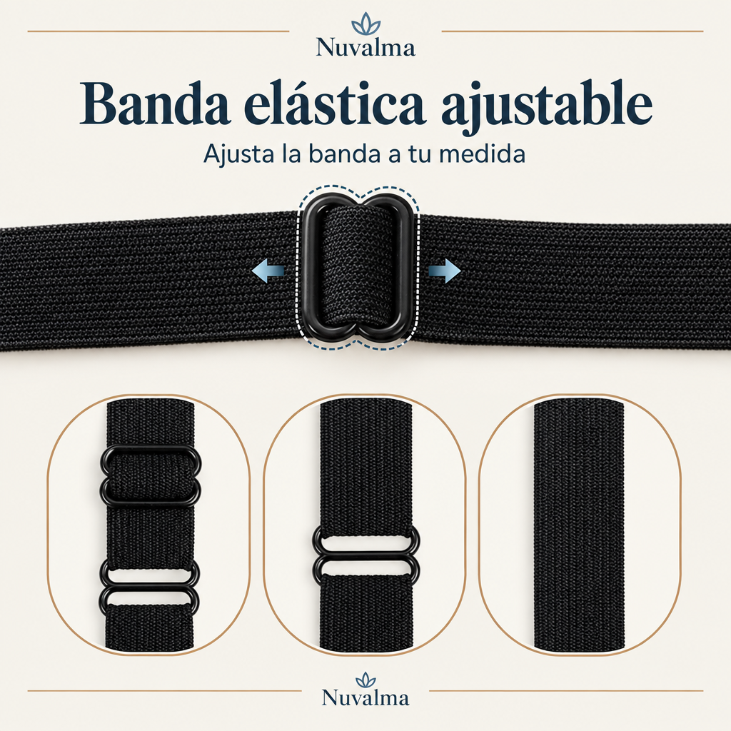 Banda ajustable del antifaz para dormir Nuvalma