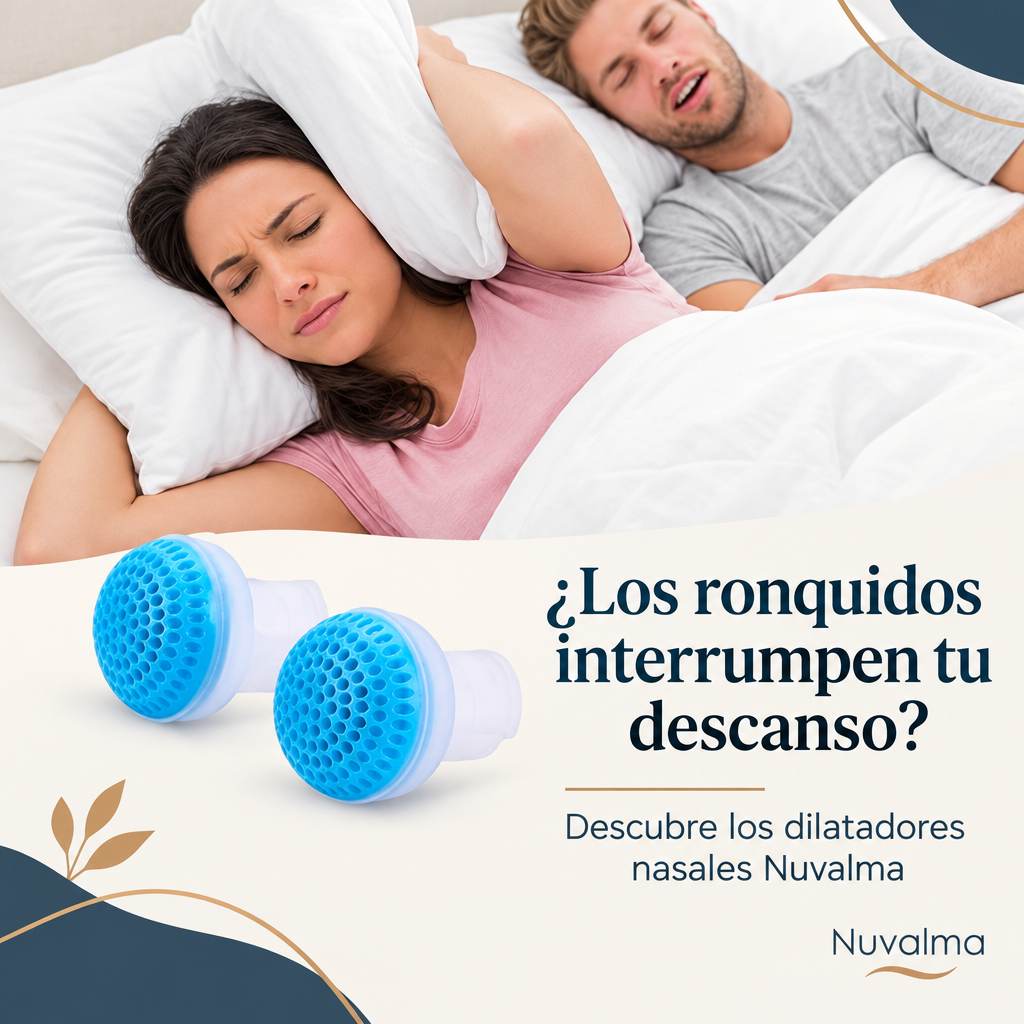 Dilatadores nasales para respirar mejor por la nariz al dormir