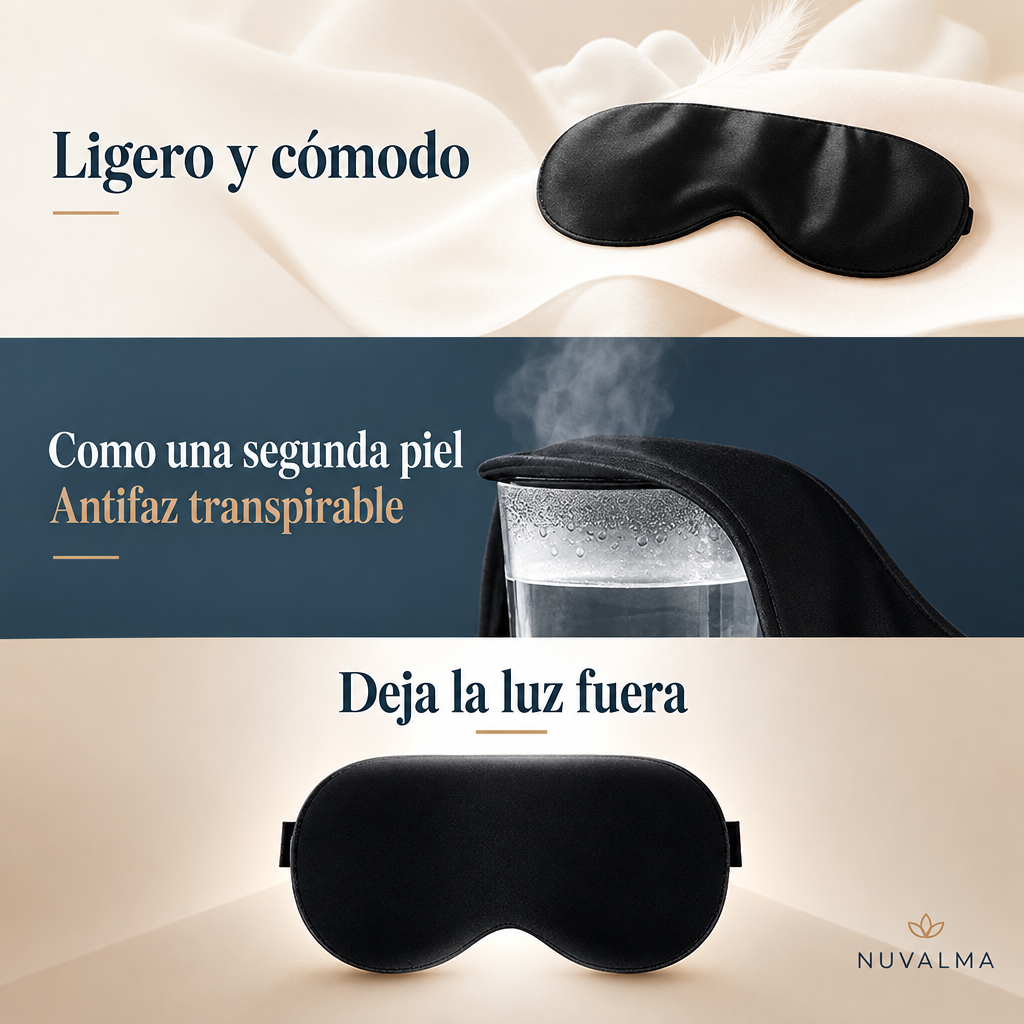 Antifaz para dormir Nuvalma suave y ligero